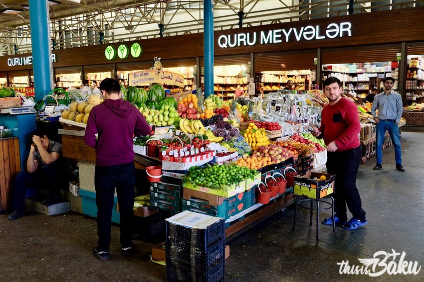 Yashil bazaar , yashil bazzar - this is baku tour